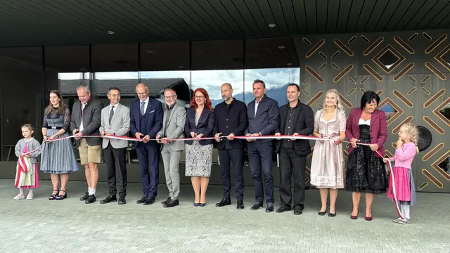 Offizielle Eröffnung des Bildungszentrums in Kössen am 26. September. | Foto: MeinBezirk/Johanna Bamberger