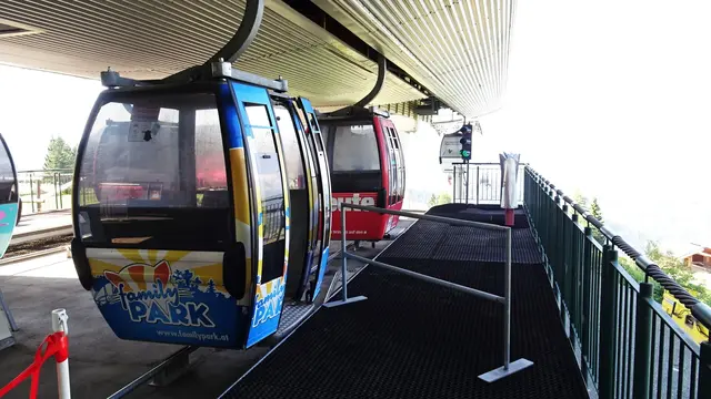 Bereit zur Talfahrt. ... ☺️ ... | Foto: © Silvia Plischek