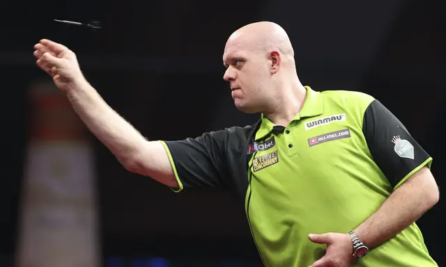 Die Superstars der Darts-Szene wie Michael van Gerwen beehren kommendes Jahr Graz. Sie gastieren von 8. bis 10. Mai in der Stadthalle. | Foto: GEPA