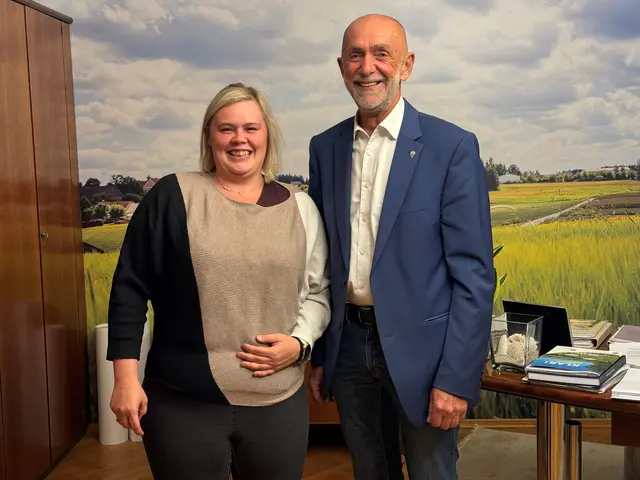 GfGR Sandra Krecek und Bürgermeister Josef Schaden | Foto: Gemeinde