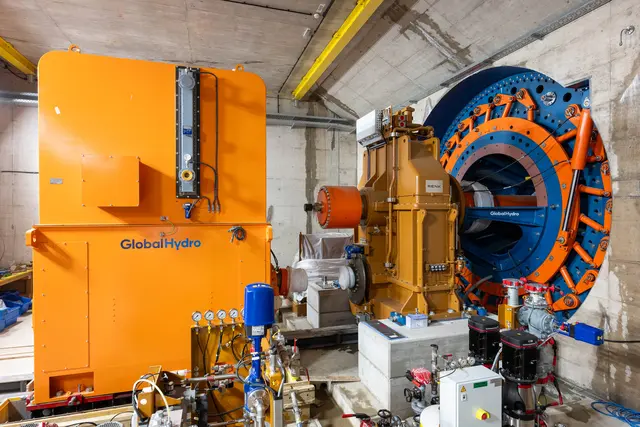 eine Turbine | Foto: VERBUND/Wiedl