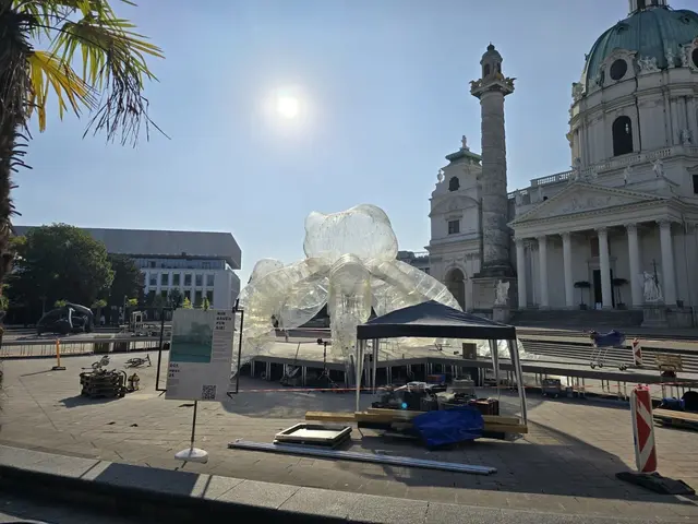 Der Tintenfisch am Karlsplatz wird nicht zum neuen Wiedner Bezirksmaskottchen. | Foto: Lukas Ipirotis/MeinBezirk