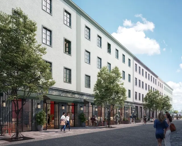 Das Unternehmen Midstad startet im kommenden Oktober die Transformation des ehemaligen AVA-Hofs am Ferdinand-Hanusch-Platz in Salzburg. | Foto: BWM Designers &amp; Architects