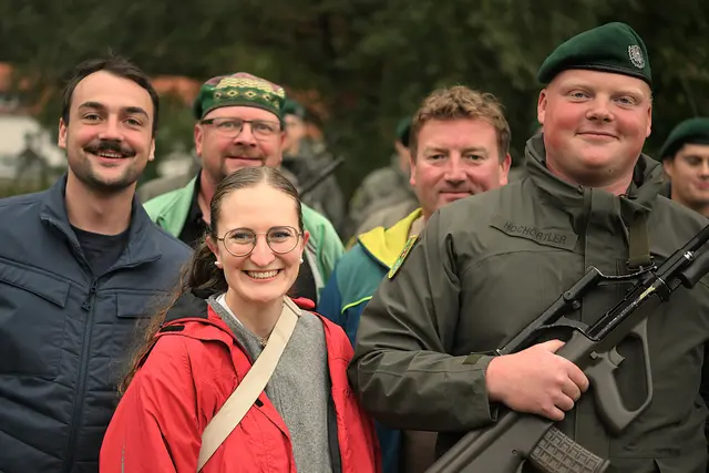 Ein Zeugnis, wie Familien die Abgelobung der Rekruten mitfeierten | Foto: Josef Bodner