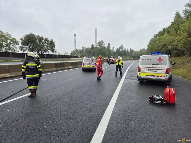 Notärztin und weitere Rettungskräfte versorgten die verletzten Personen zusammen mit den Feuerwehrsanitätern. | Foto: FF Ligist