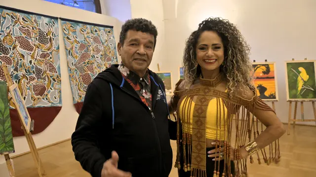 Fábio di Ojuara und Luciana Sousa
