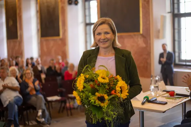 Spitzenkandidatin: Judith Schwentner führt die Grazer Grünen in die Gemeinderatswahl 2026.  | Foto: Marusa Puhek/Die Grünen Steiermark
