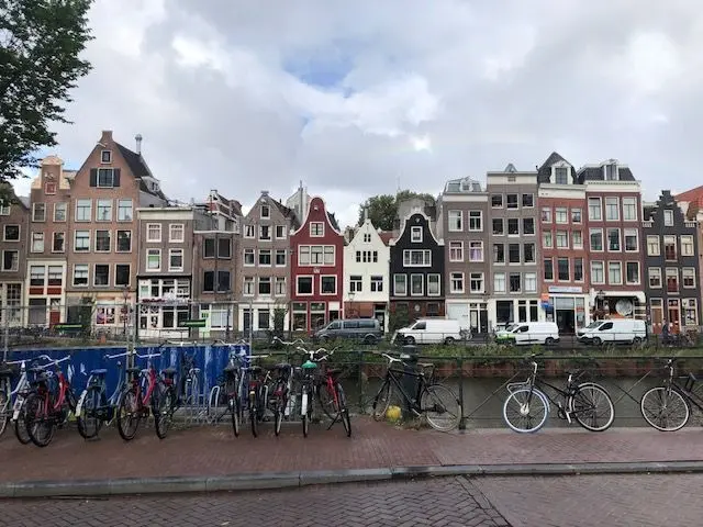 Unzählige Fahrräder in Amsterdam. | Foto: BBSZ Horn