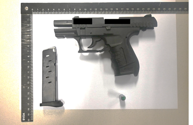 In Favoriten gab ein 19 jähriger Tatverdächtiger mehrere Schüsse ab. Grund war offenbar ein Beziehungsstreit. | Foto: LPD Wien