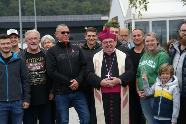 Farzeugsegnung durch Kanonikus Franz Brei. | Foto: Anna Maria Kaufmann