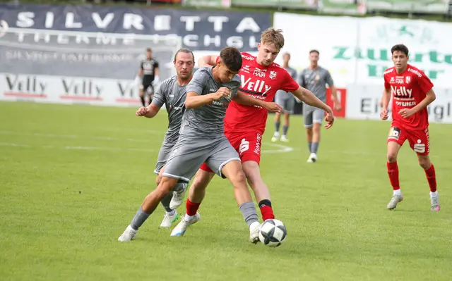 Benjamin Schmiederer (hier im Spiel gegen Seekirchen) traf in Kitzbühel doppelt für den SC Imst. | Foto: Peter Leitner
