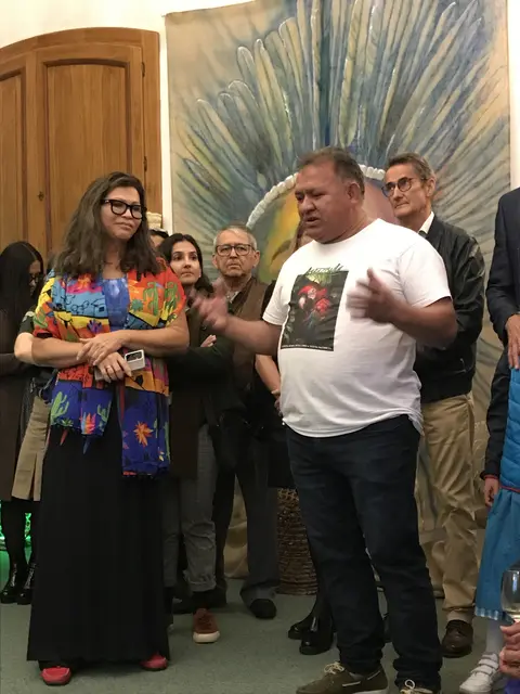 Juarez Lima de Jesus vor einem Jahr mit Daniela Falcao | Foto: KK