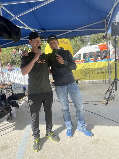 Unschlagbares Moderatoren-Team: Helmut Knoflach und Günter Guglberger  | Foto: Mair