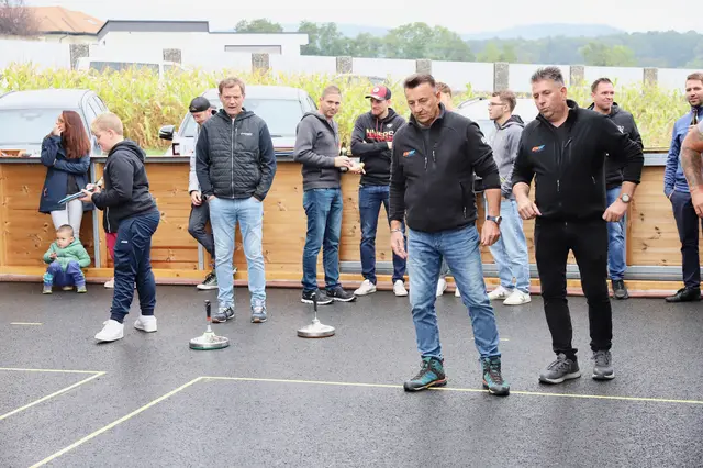 Oft entschieden nur wenige Zentimeter über Sieg oder Niederlage. | Foto: Alfred Mayer