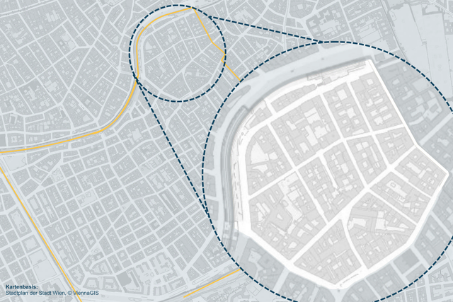 In diesem Bereich werden die Stellplätze analysiert. | Foto: ViennaGIS