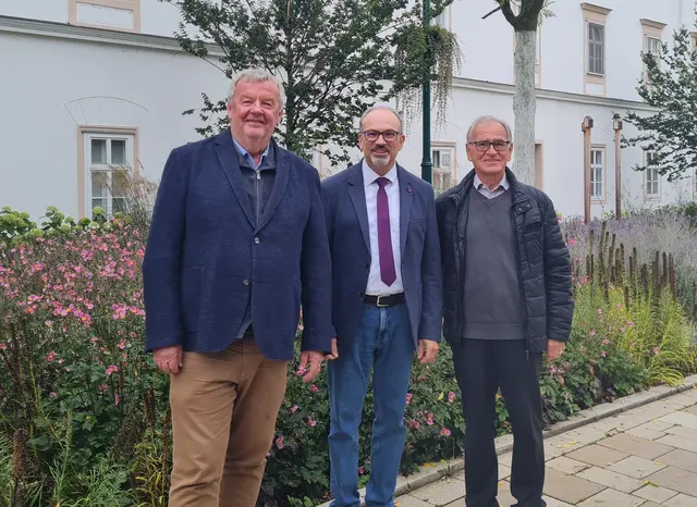 Peter Höckner (li), Franz Michael Zagler und Stefan Mayerhofer

Foto: AZ