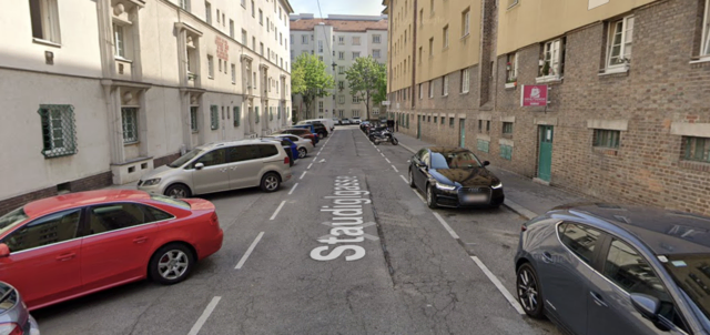In der Staudiglgasse wurde am 31. Juli 2009 ein Mann bei einem Schusswechsel lebensbedrohlich verletzt. (Archiv) | Foto: Screenshot Google Maps
