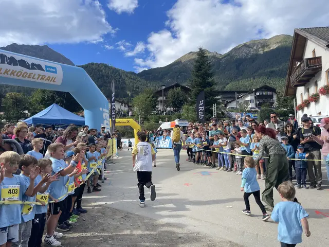 Beste Stimmung und viel sportliche Fairness im Zielgelände.  | Foto: Mair
