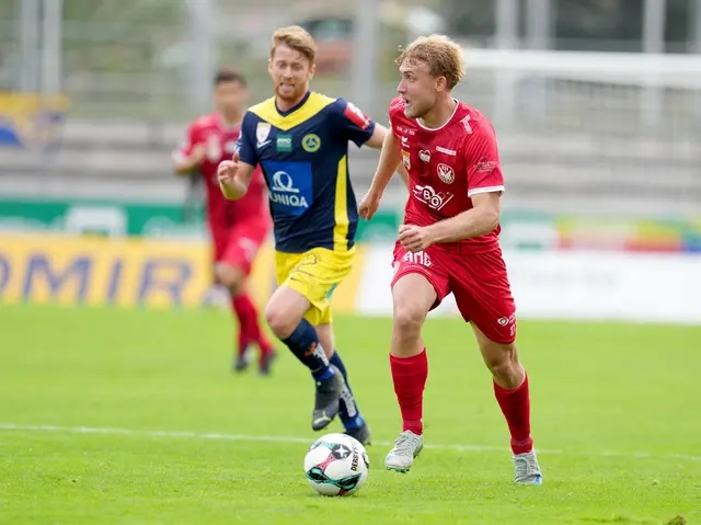 KSV-Spieler Robin Littig konnte dem Spiel keine Wende geben. | Foto: GEPA pictures/Michael Riedler