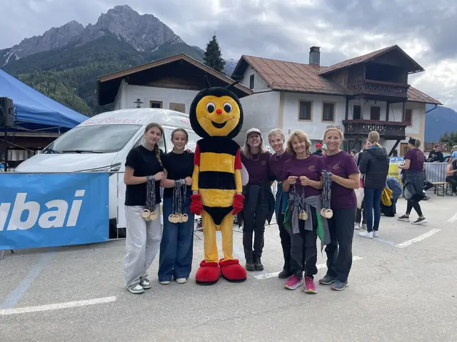 Für jeden Läufer gab es eine Medaille beim Zieldurchlauf.
 | Foto: Mair