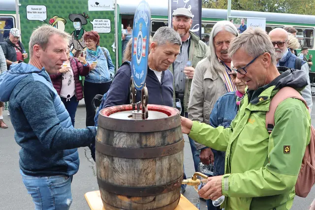 Dem 20-Liter-Fass wurde gerne zugesprochen | Foto: Gerhard Langmann
