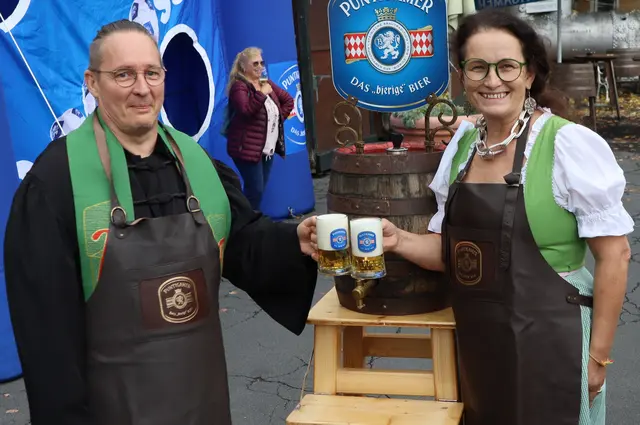 Ein Winterbier mit dem Segen von oben | Foto: Gerhard Langmann