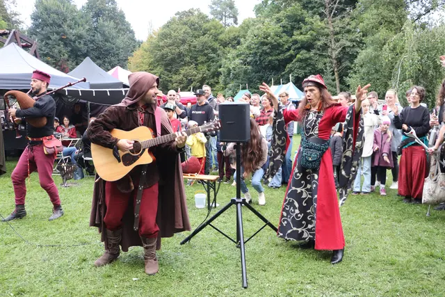 Viel Stimmung verbreitete die Musikgruppe Terra Nera.