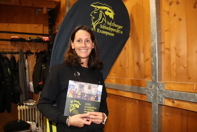 30 Jahre Jubiläum: Cornelia Permetinger verkörpert die Hexe.