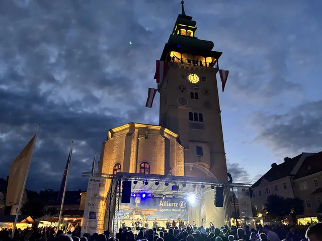 Der Retzer Hauptplatz bebte. | Foto: Alexandra Goll/Herbert Schleich