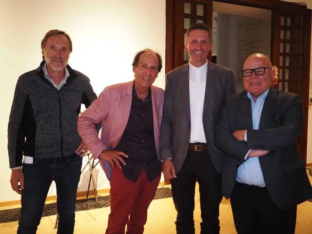 Erwin Hirtenfelder, Manfred Bockelmann, Dr. Allmaier und Igor Pucker. | Foto: Iris Heschtera