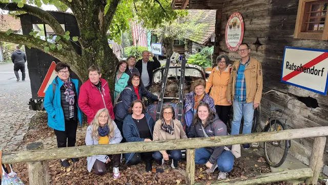 In der Mostschenke klang der Tag aus.  | Foto: Holzmann, Resez