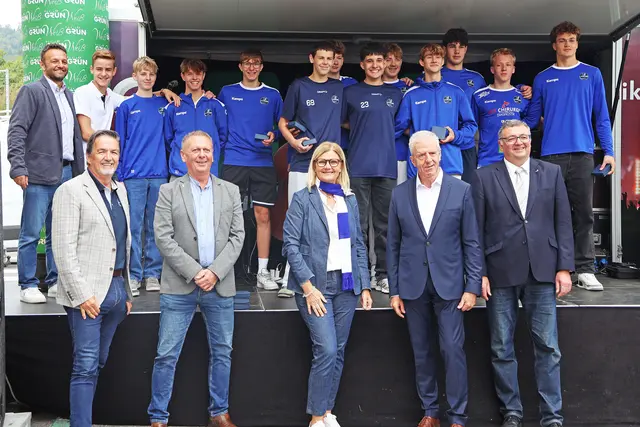 Die Herrenjugendmannschaft U 12/13 bis Jahrgang 2010. | Foto: Stadt Bruck