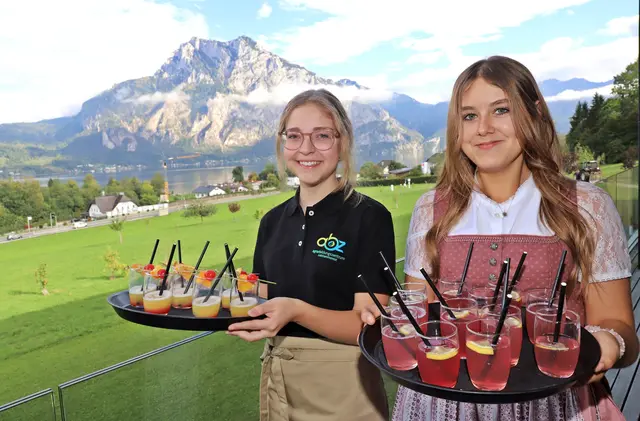 Natürlich durften auch Erfrischungen nicht fehlen. | Foto: Hörmandinger