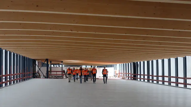 Auf dem neuen Bahnhof wird vieles in Holzbauweise errichtet.  | Foto: ÖBB