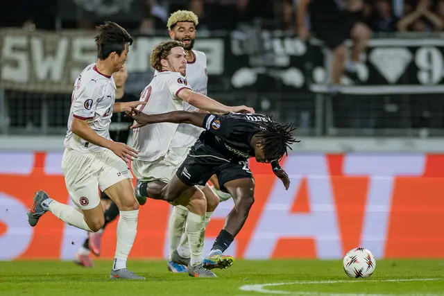 International strauchelte der SK Sturm bisher, den Gästen machten aber ebenfalls nicht die beste Figur.  | Foto: GEPA