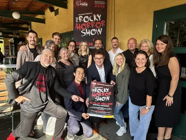 Das Musiktheater Mistelbach bringt die Show mit einem eingespielten Team auf die Bühne. | Foto: Thiem/MeinBezirk