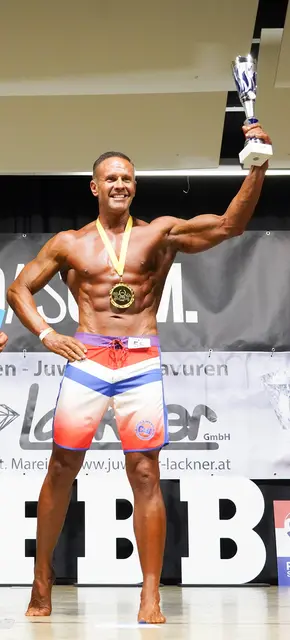 Bodybuilder Thomas Fritz fuhr mit zwei Goldmedaillen heim. | Foto: IFBB