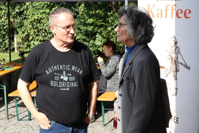 Im offenen Gedankenaustausch | Foto: Gerhard Langmann