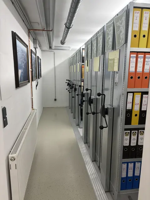 Im Keller ist das Archiv untergebracht. | Foto: MeinBezirk/Heimo Potzinger