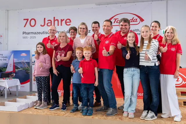 Beim Takeda Familientag wurden 70 Jahre in Linz gefeiert. | Foto: Takeda