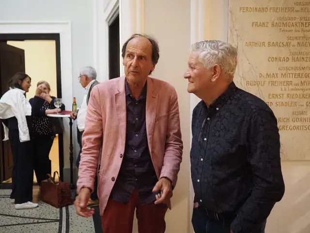 Daniel Pascal und Manfred Bockelmann. | Foto:  Iris Heschtera