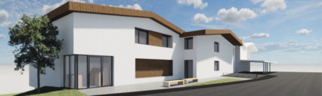 Um dem steigenden Wohnungsdruck im Dorf entgegenzuwirken, stellt Bürgermeister Markus Peer das neue Wohnprojekt "My Herztalbach" vor. | Foto: Kendlbacher