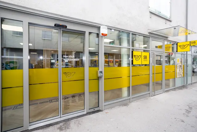 Hier in der Idlhofgasse in Graz-Gries wurde eine neue Postfiliale eröffnet, die rund um die Uhr geöffnet sein soll.  | Foto: Post AG