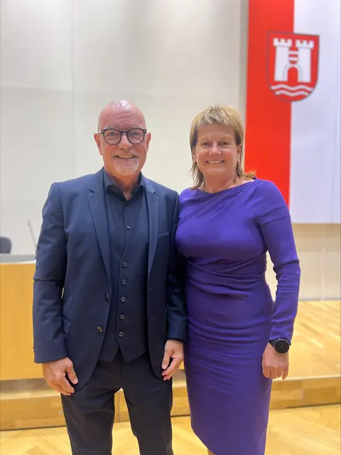 Stefan Giegler und Karin Hörzing waren 22 Jahre für die SPÖ in Linz im Gemeinderat.  | Foto: SPÖ Linz