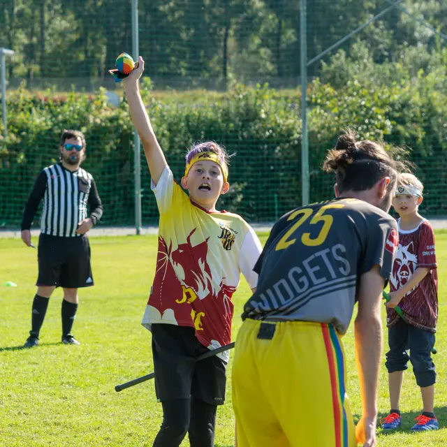 Münchner Seeker mit erfolgreichem Flag-Catch! | Foto: Benjamin Bergmann und Dominik Baumann