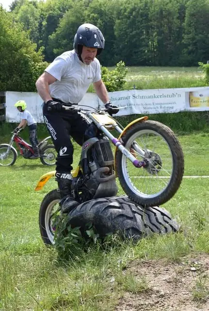 Karl Mayrhofer hat berechtigte Hoffnungen, sich heuer die Trial-Meisterschaft zu sichern. | Foto: Trialgarten
