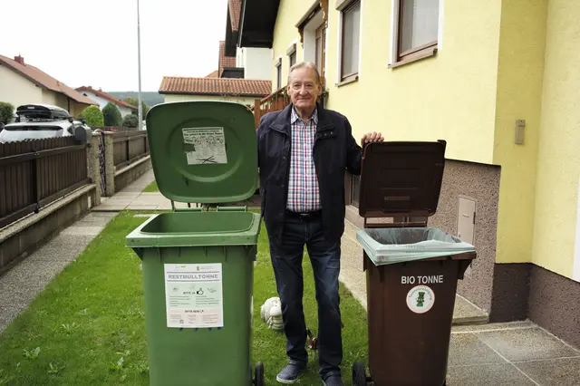 Was gehört in die Restmüll- und was in die Bio-Tonne? Othmar Braditsch kritisiert eine fehlerhafte Aussendung zur richtigen Mülltrennung. | Foto: Santrucek