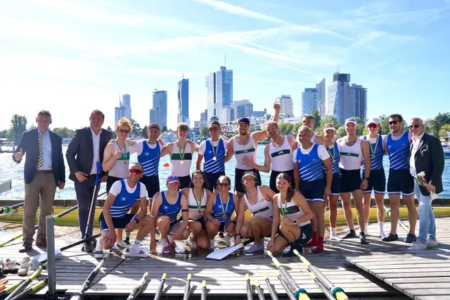 RV Alemannia bei der Landesmeisterschaft auf der Alten Donau. | Foto: RV Alemannia Korneuburg