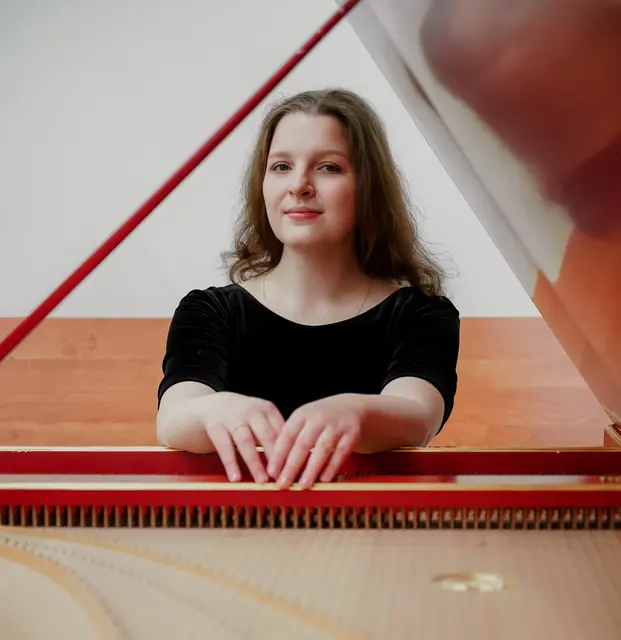 Cembalistin Anastasiia Egorenkova | Foto: Anastasiia Egorenkova