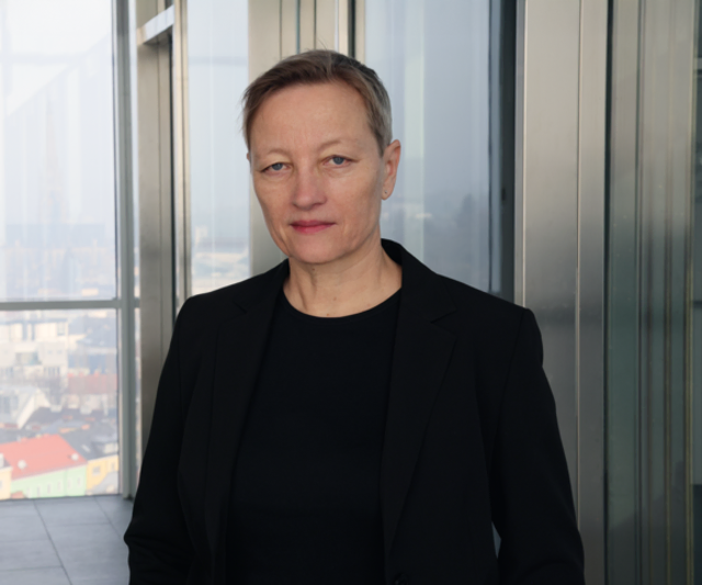 Gabriele Kepplinger ist Geschäftsführerin von DorfTV. | Foto: Elena K. Richtsfeld